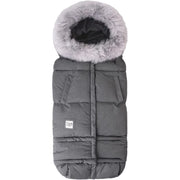 7AM - Blanket 212 Evolution Tundra | Heather Grey Dark Faux Fur - 6M-4T