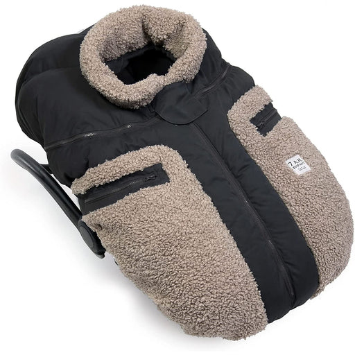 7AM - Car Seat Cocoon - Teddy Applique