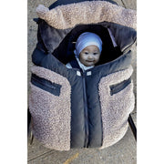 7AM - Car Seat Cocoon - Teddy Applique