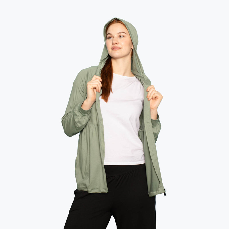 LUG - Shimmy Brushed Jersey Zip Up