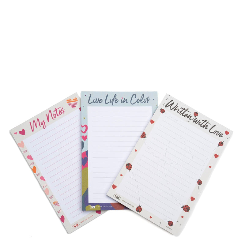 LUG - Doodle Notepad 3pk - 4.25" x 6.5"