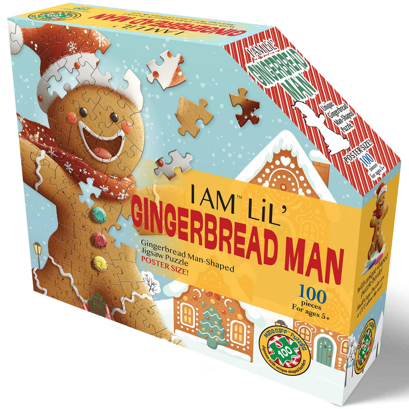 Madd Capp Puzzles - I AM Lil Gingerbread Man (100 PC)