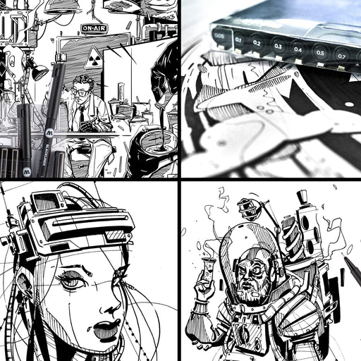 MOLOTOW - Molotow Marker 0.4 mm Black