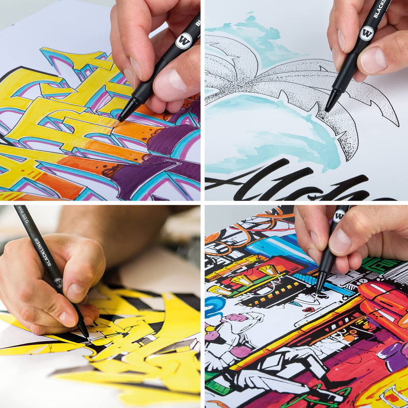 MOLOTOW - Molotow Marker 0.4 mm Black