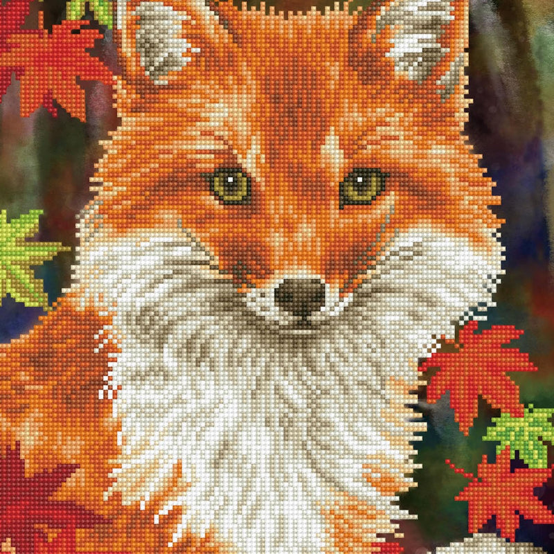 DIAMOND DOTZ - FOXY (13" x 17" - 35cm x 45cm)