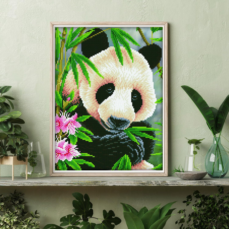 DIAMOND DOTZ - Panda Prince 38x48