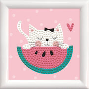 DIAMOND DOTZ - Mmmm - Frame Included (3.7" x 3.7" - 9.5cm x 9.5cm)