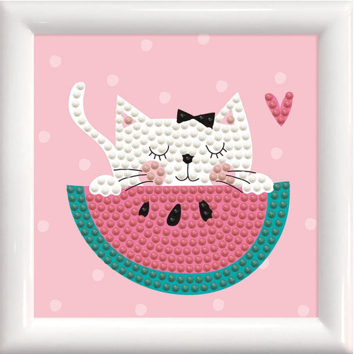 DIAMOND DOTZ - Mmmm - Frame Included (3.7" x 3.7" - 9.5cm x 9.5cm)