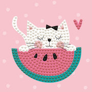 DIAMOND DOTZ - Mmmm - Frame Included (3.7" x 3.7" - 9.5cm x 9.5cm)