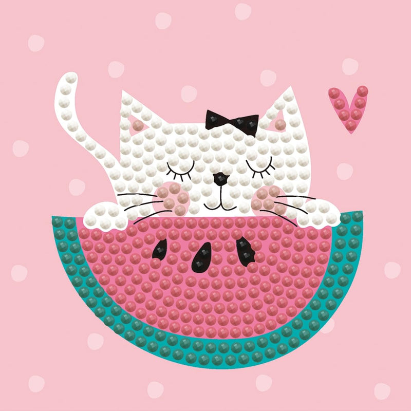 DIAMOND DOTZ - Mmmm - Frame Included (3.7" x 3.7" - 9.5cm x 9.5cm)