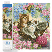 DIAMOND DOTZ - Kitty Knits 58x48