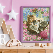 DIAMOND DOTZ - Kitty Knits 58x48