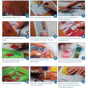 DIAMOND DOTZ - Kitty Knits 58x48