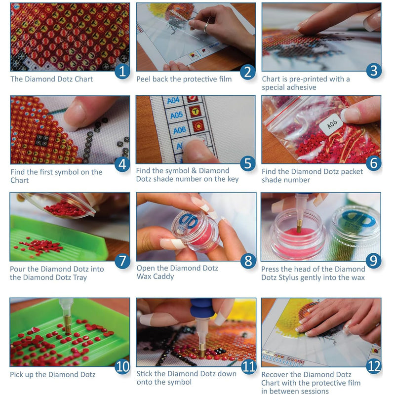 DIAMOND DOTZ - Kitty Knits 58x48