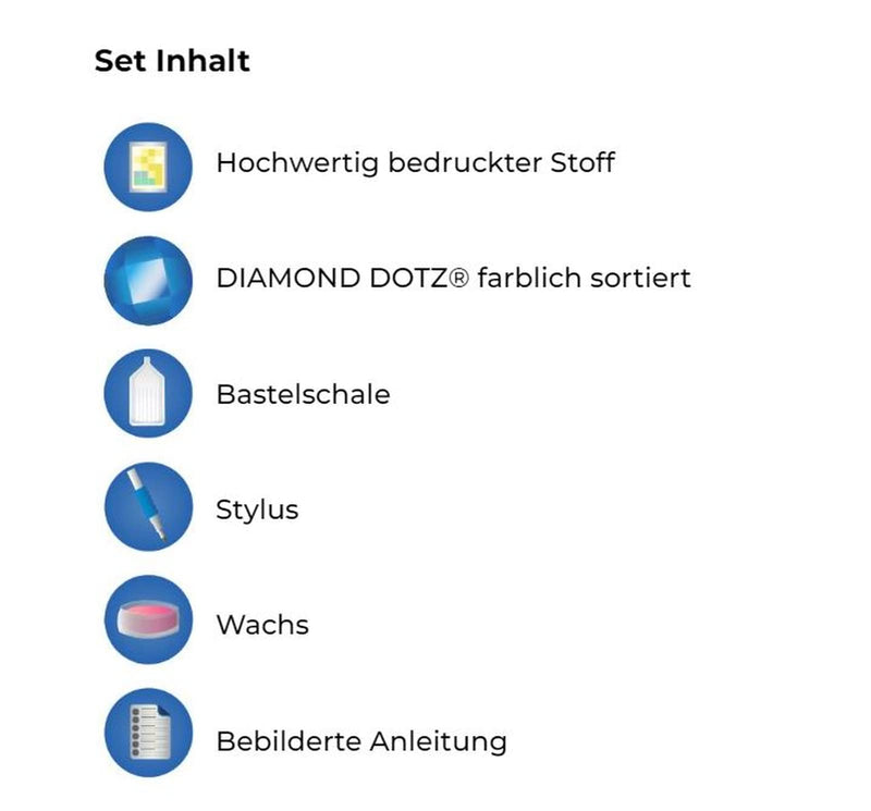 DIAMOND DOTZ - Woodland Tiger - Frame Included (3.7" x 3.7" - 9.5cm x 9.5cm)