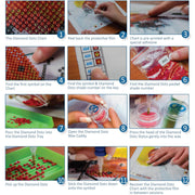 DIAMOND DOTZ - Dotzies Stickers(3) Sunshine 18x10