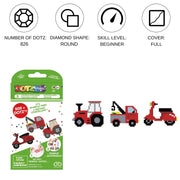 DIAMOND DOTZ - Dotzies Sticker (3)s Honk Honk 18x10