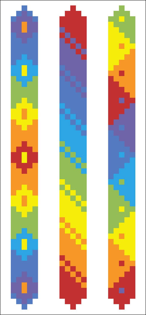 DIAMOND DOTZ - Dotzies Bracelets(3) Mardigras 21x2