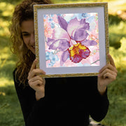 DIAMOND DOTZ - Sparkle Garden Mauve 30,5x30,5