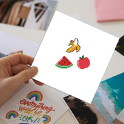 DIAMOND DOTZ - Dotzies Stickers(3) Fruits 18x10