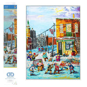 DIAMOND DOTZ - PAULINE PAQUIN - THE GAME OF THE CENTURY (28" x 20" - 71cm x 51cm)