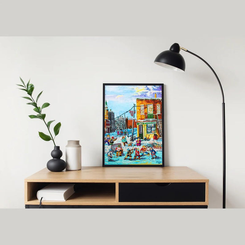 DIAMOND DOTZ - PAULINE PAQUIN - THE GAME OF THE CENTURY (28" x 20" - 71cm x 51cm)