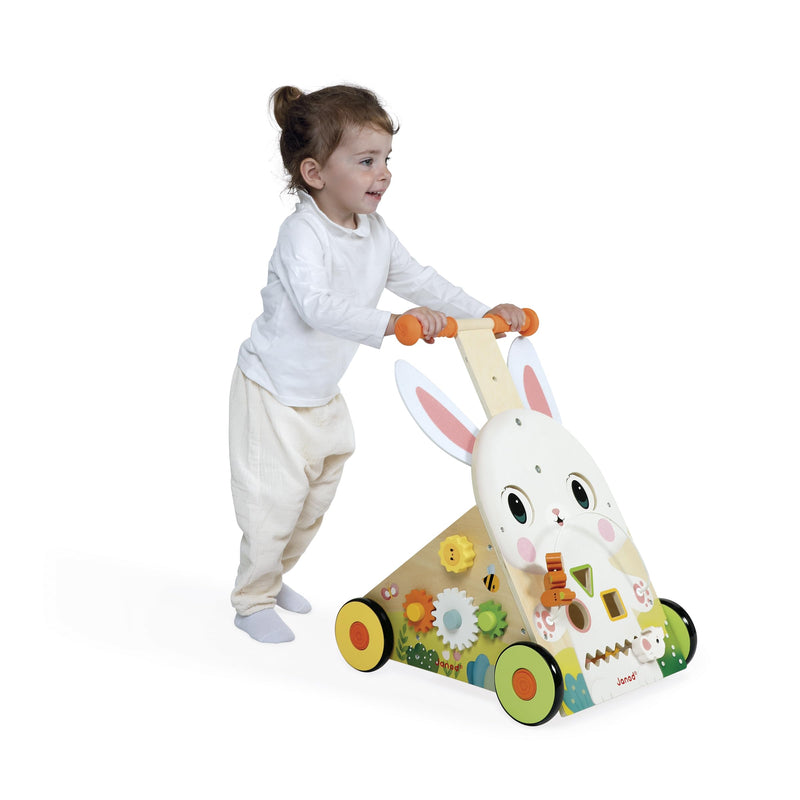 Janod - FARM: RABBIT BABY WALKER