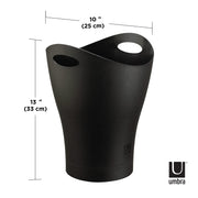 UMBRA - Garbino Trash Can _ Black