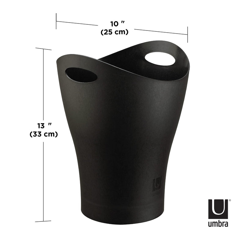UMBRA - Garbino Trash Can _ Black