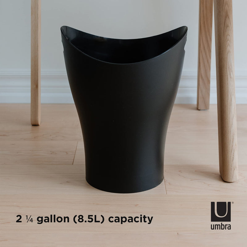 UMBRA - Garbino Trash Can _ Black