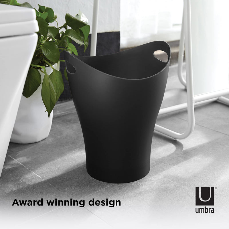UMBRA - Garbino Trash Can _ Black