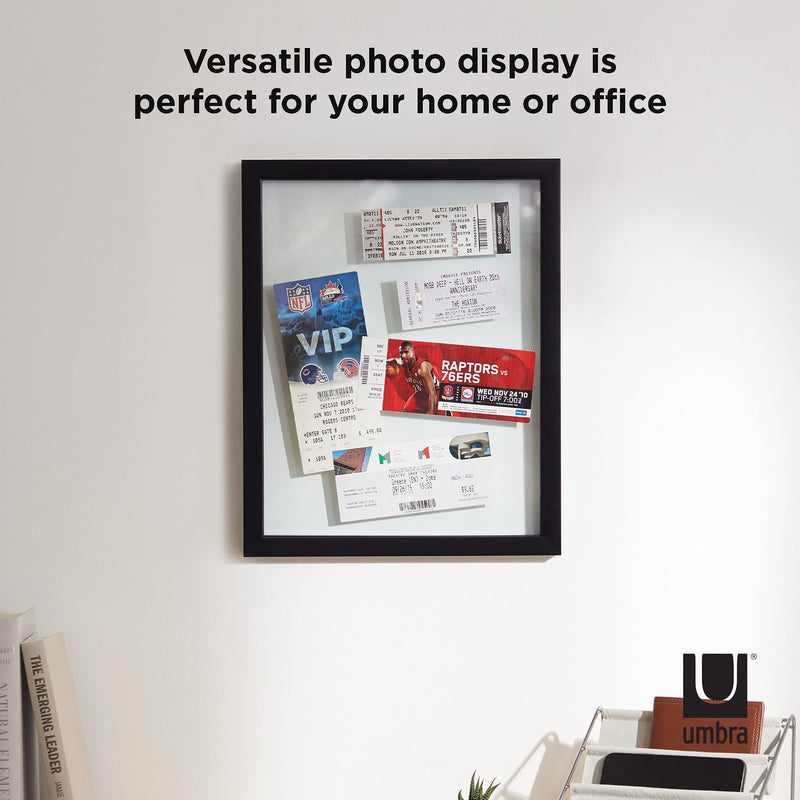 UMBRA - Document Picture Frame _ Black / 11x14" (28x35 cm)