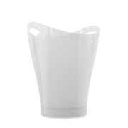 UMBRA - Garbino Trash Can _ Metallic-White