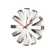 UMBRA - Ribbon Wall Clock _ Stainless-Steel
