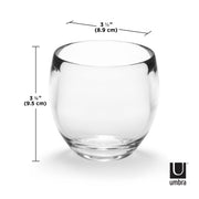 UMBRA - Droplet Tumbler _ Clear