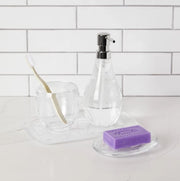 UMBRA - Droplet Soap Dish _ Clear