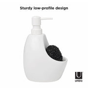 UMBRA - Joey Soap Pump & Scrubby _ White