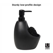 UMBRA - Joey Soap Pump & Scrubby _ Black