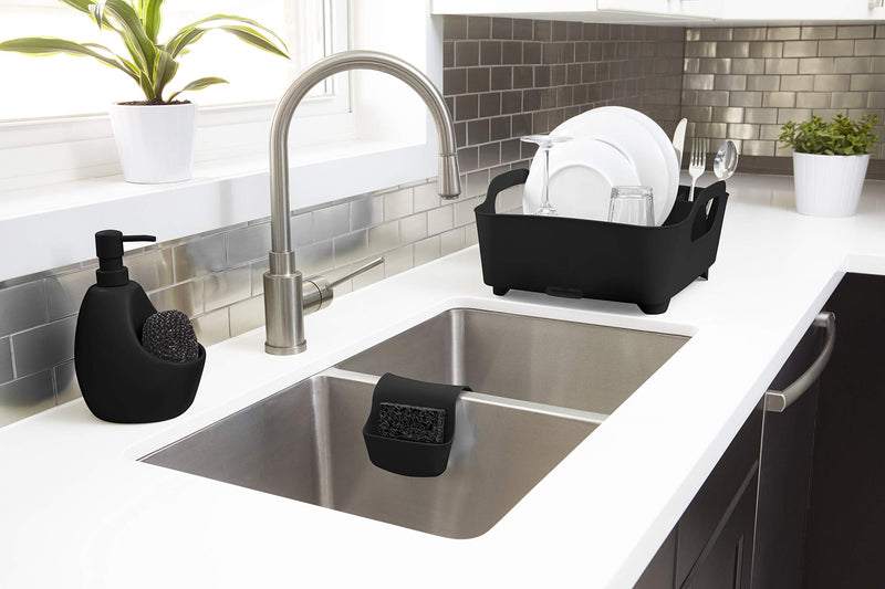 UMBRA - Joey Soap Pump & Scrubby _ Black