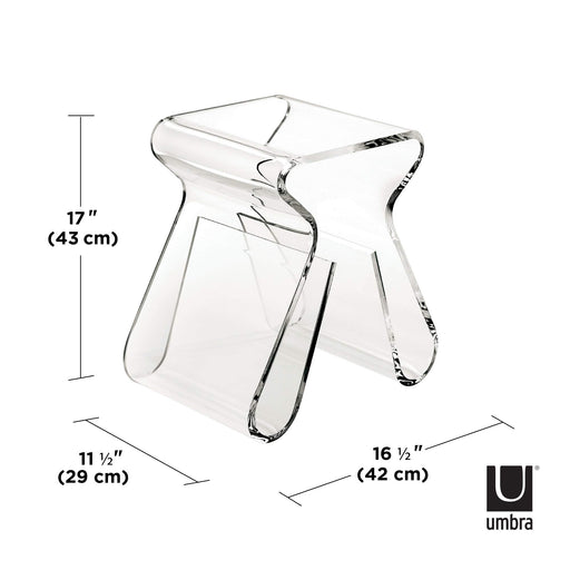 UMBRA - Magino Stool _ Clear