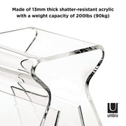 UMBRA - Magino Stool _ Clear