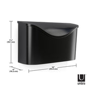 UMBRA - Postino Mailbox _ Black