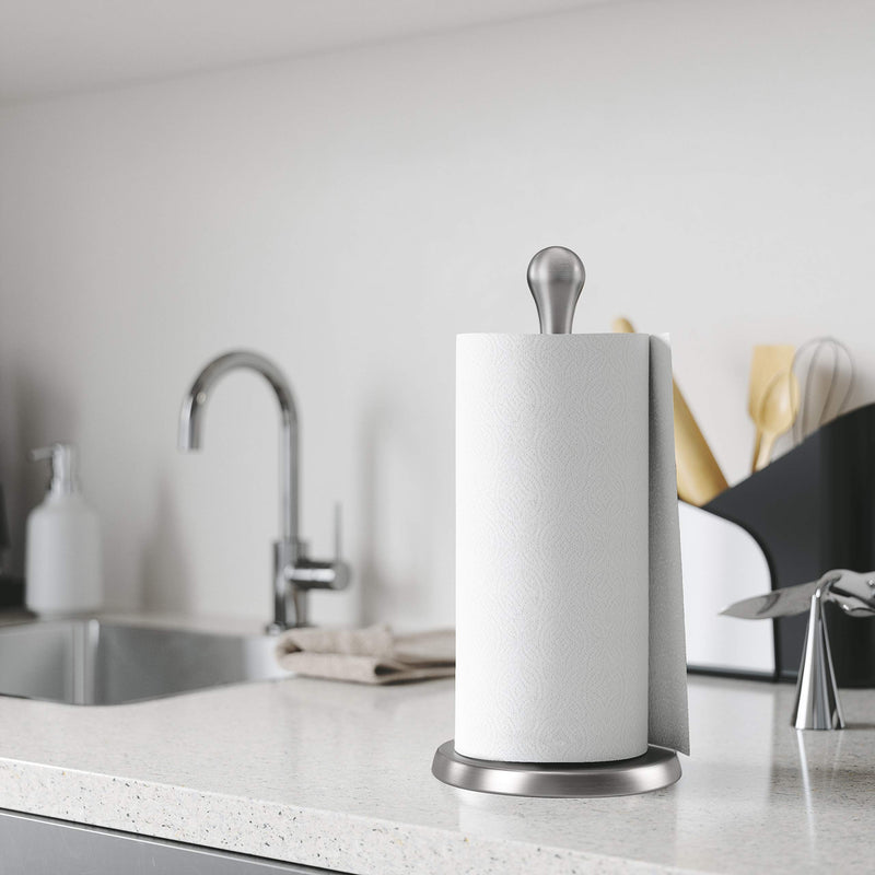 UMBRA - Tug Paper Towel Holder _ Smoke