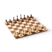 UMBRA - Wobble Chess Set _ Walnut