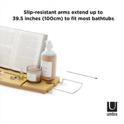 UMBRA - Aquala Bathtub Caddy & Tray _ Natural
