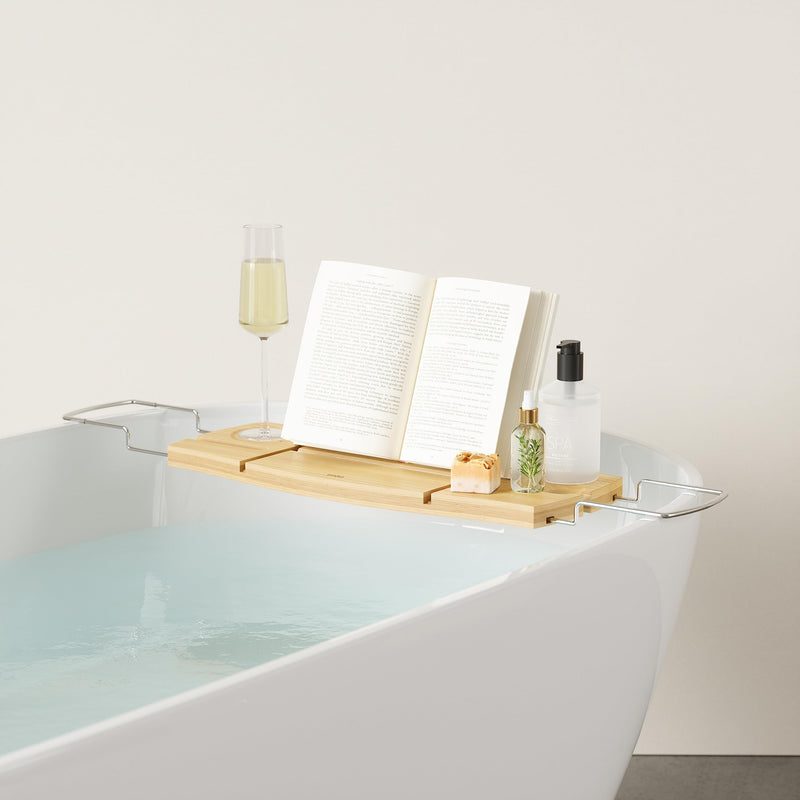 UMBRA - Aquala Bathtub Caddy & Tray _ Natural