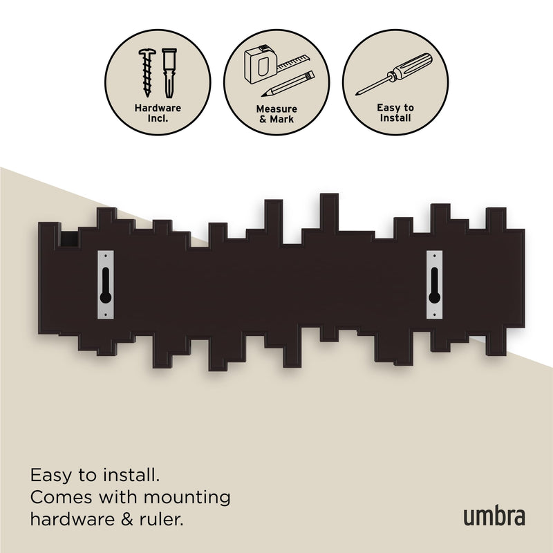 UMBRA - Sticks 5 Wall Hook _ Espresso