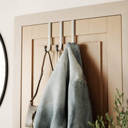 UMBRA - Schnook Over The Door Hooks, Set of 3 _ Black-Nickel