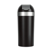 UMBRA - Venti Trash Can _ Black-Nickel