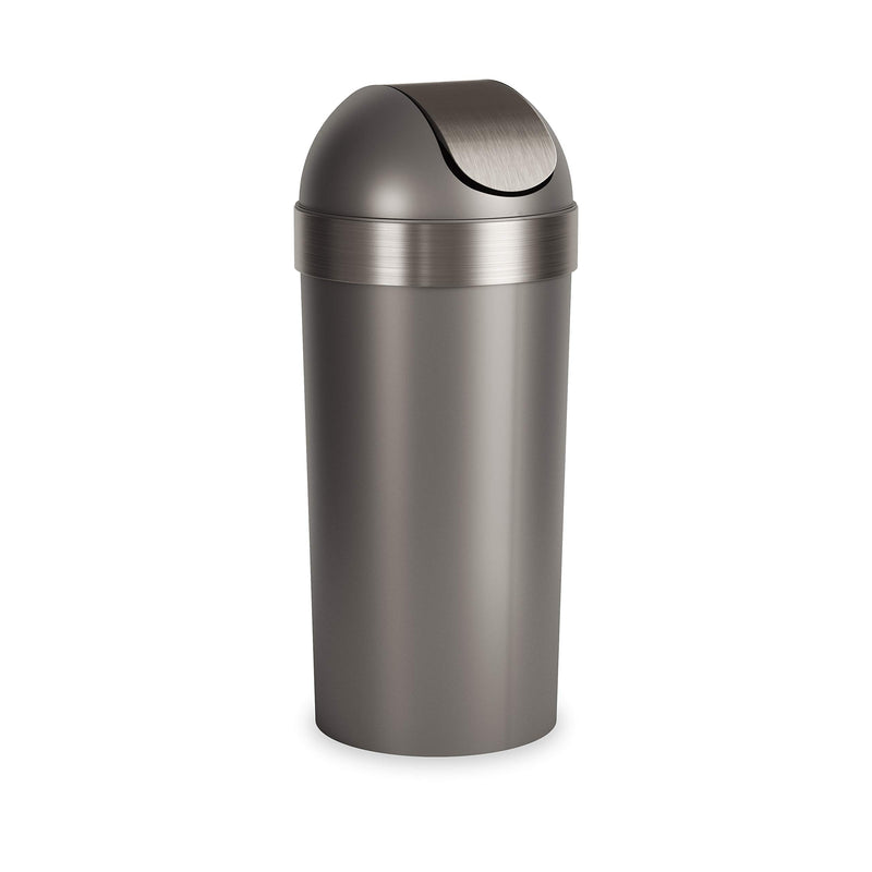 UMBRA - Venti Trash Can _ Pewter